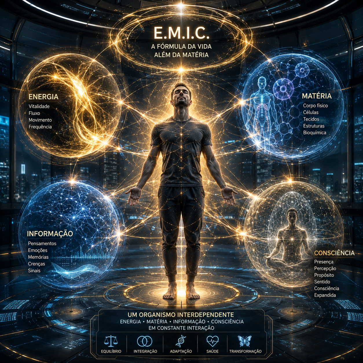 E.M.I.C.: A Fórmula para Compreender o Ser Humano Além da Matéria